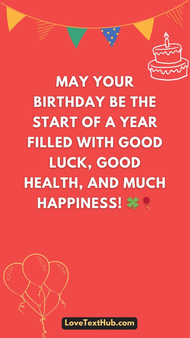 birthday wishes and good health birthday wishes and good health