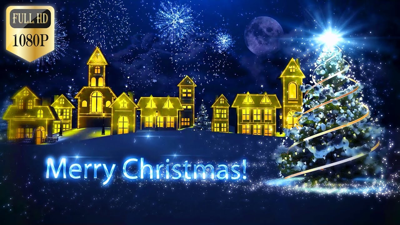 Merry Christmas 10 Free Greetings Xmas Card Intro Opener Template Download Links In Description YouTube