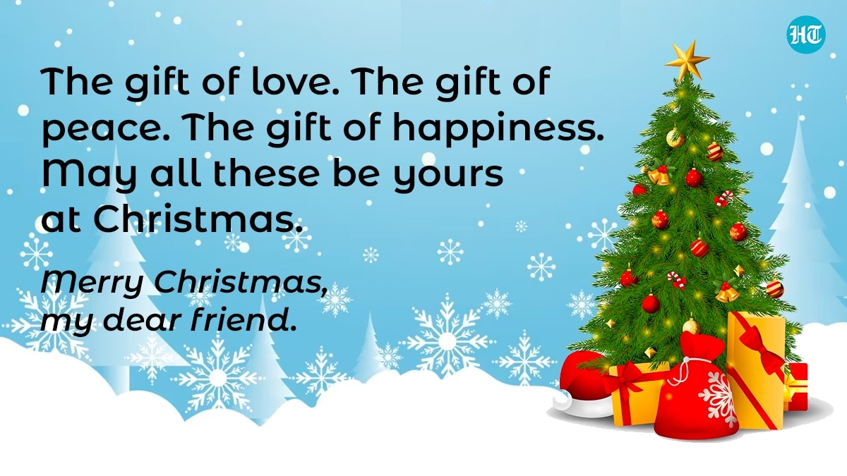 Merry Christmas 2023 Best Wishes Images Quotes SMS Greetings WhatsApp And Facebook Status To Share With Loved Ones Hindustan Times