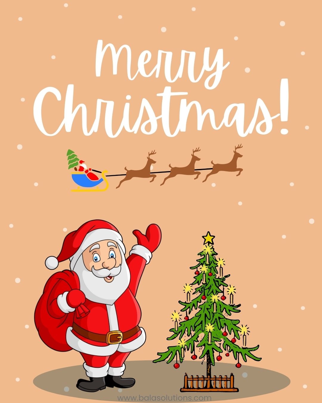 Merry Christmas Cute Wishes Messages Quotes For Instagram Facebook Twitter WhatsApp Koo Caption And Story BALA SOLUTIONS