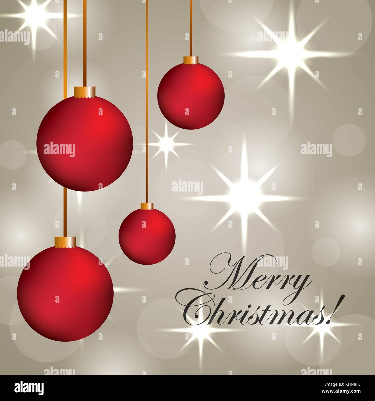 Merry Christmas Elegant Glowing Blur For Greetings Card Stock Vector Image Art Alamy