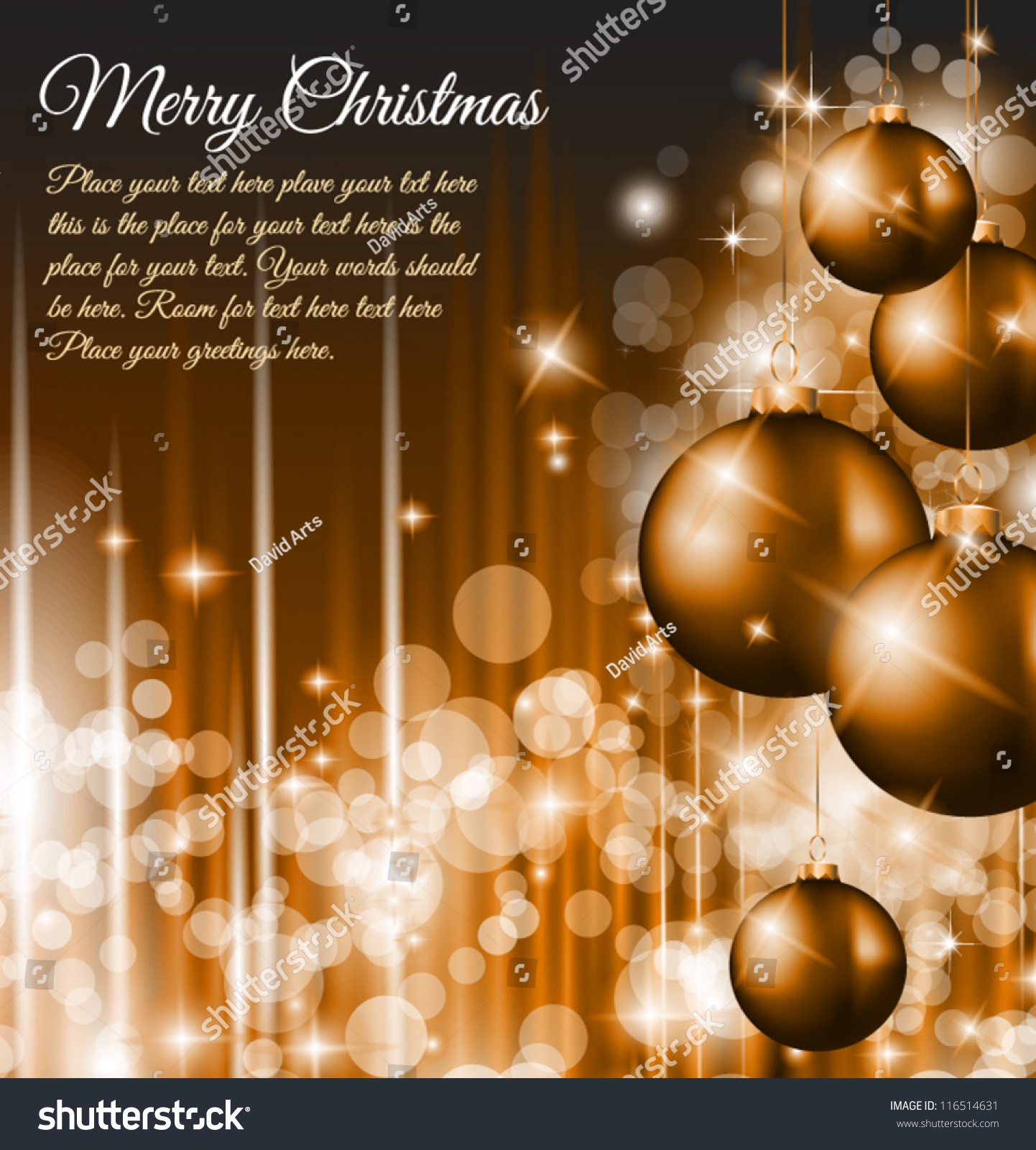 Elegant Merry Christmas Wishes