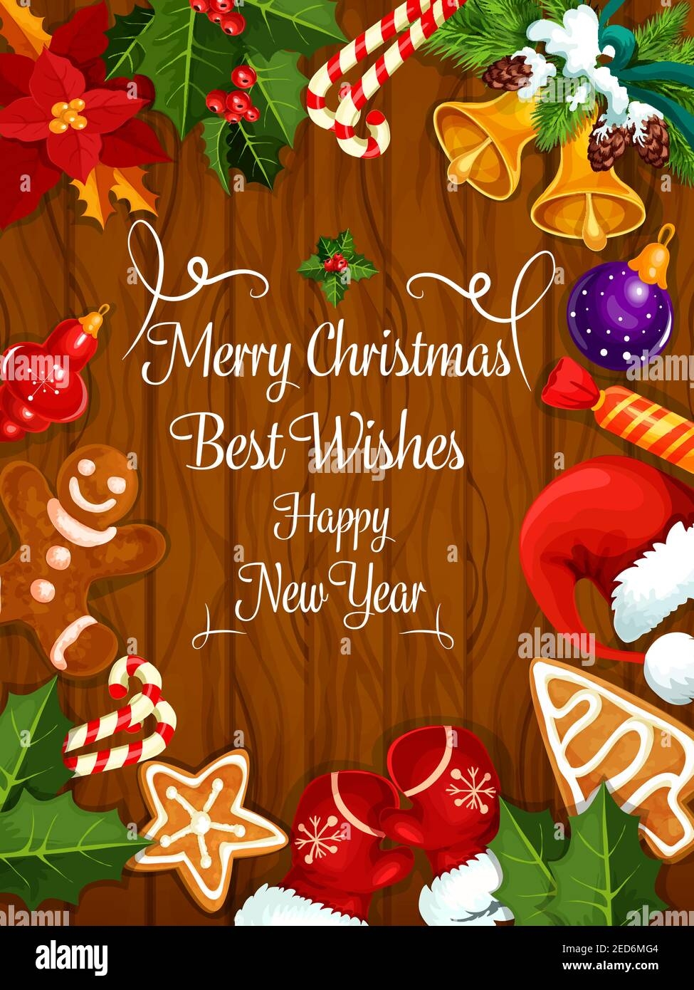 Merry Christmas Wishes Card