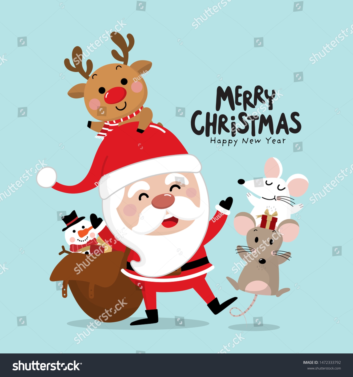 Merry Christmas Greeting Card Santa Claus Stock Vector Royalty Free 1472333792 Shutterstock Merry Christmas Greeting Card Santa Claus Stock Vector Royalty Free 1472333792 Shutterstock
