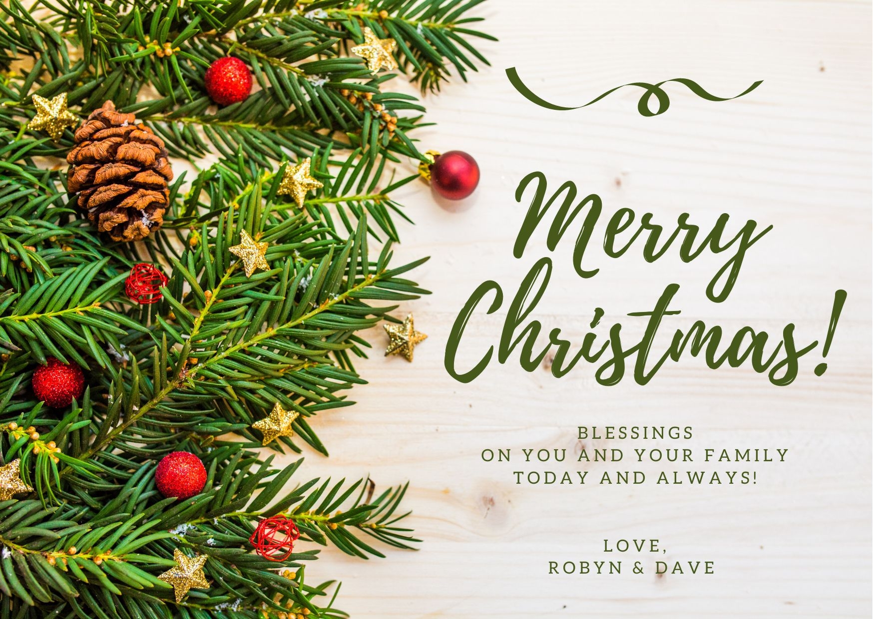 Merry Christmas RobynDykstra
