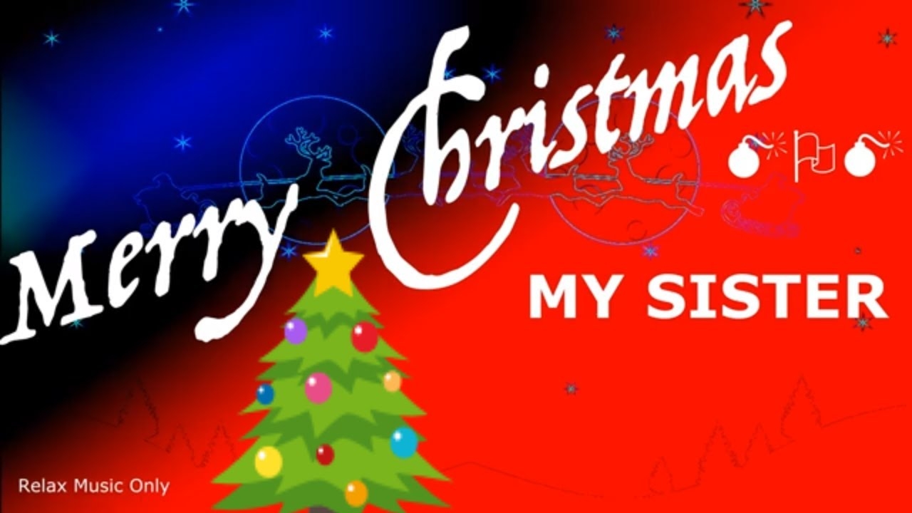 christmas wishes for sister