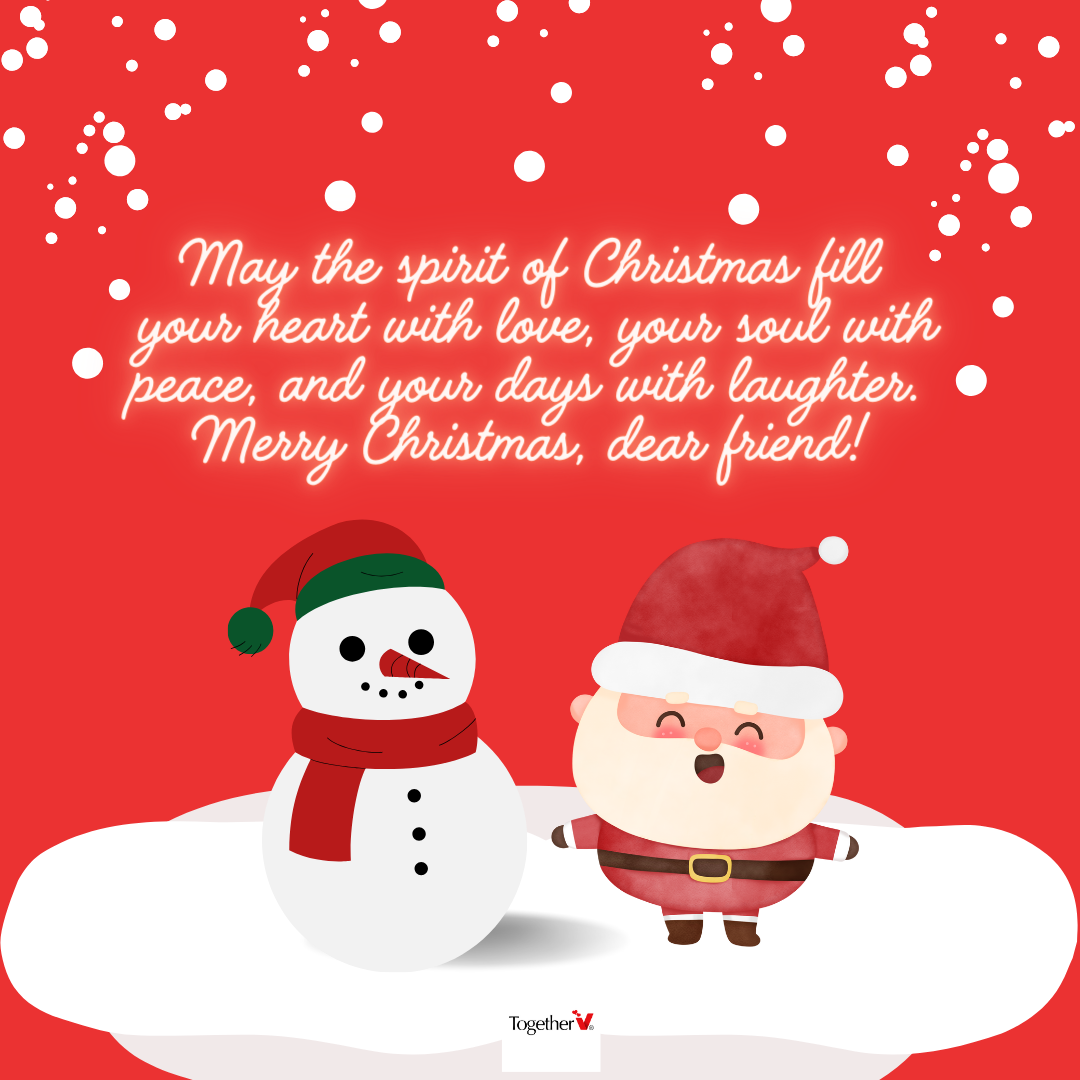 christmas wishes to a friend