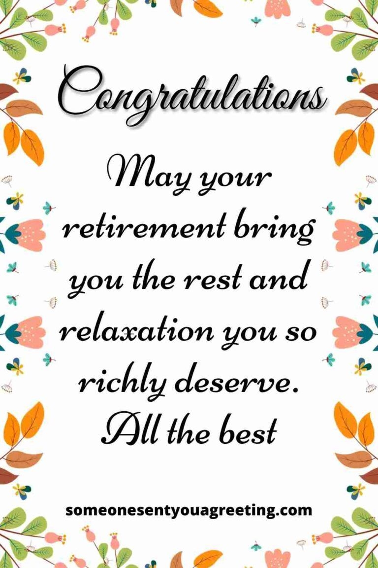 retirement wishes for a friend