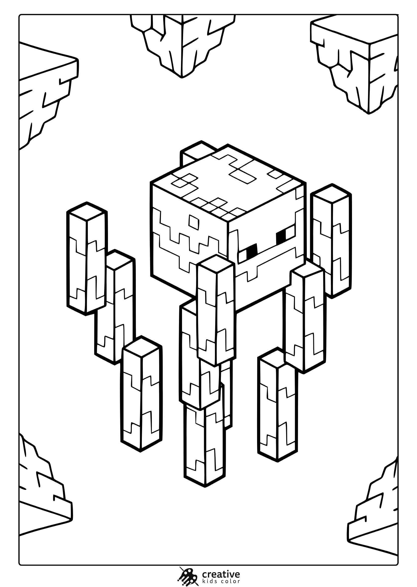 Minecraft Coloring Pages 30 Free Printable PDF Minecraft Coloring Pages 30 Free Printable PDF