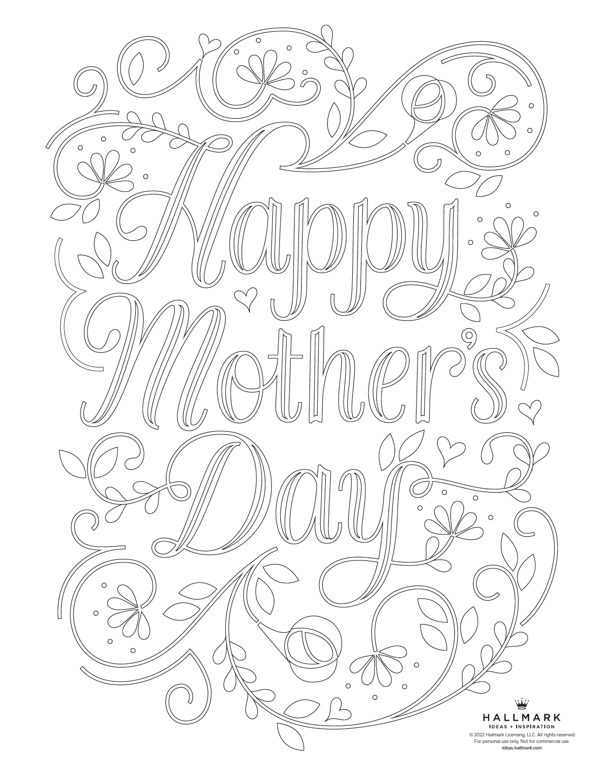Mother s Day Coloring Pages Hallmark Ideas Inspiration Mother s Day Coloring Pages Hallmark Ideas Inspiration