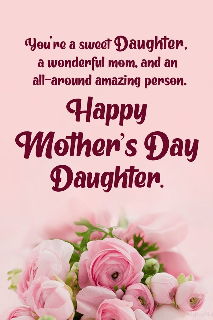 Mother s Day Wishes For Daughter