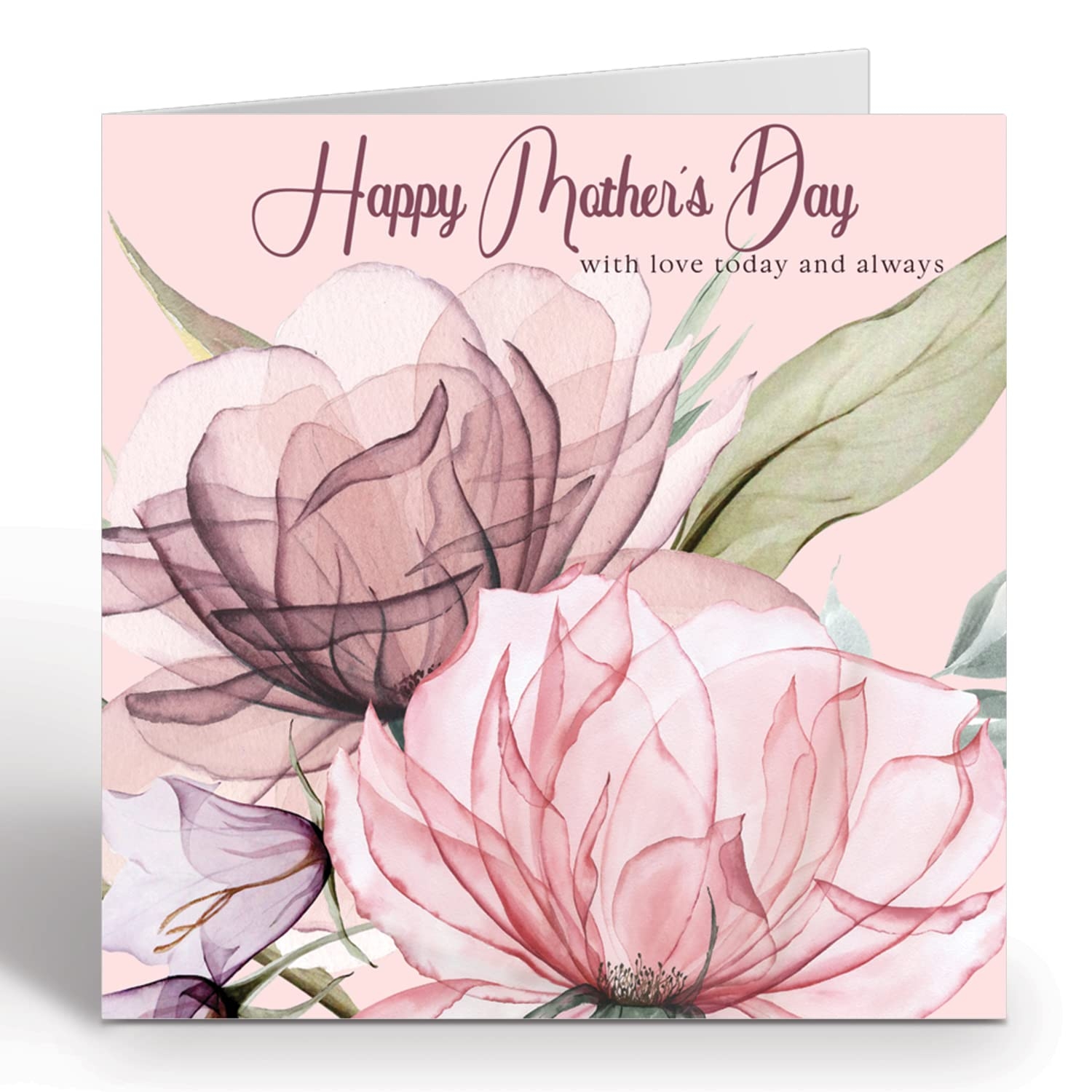 Mothers Day Card For Mum Card For Mothers Day Reads Happy Mother s Day With Love Today And Always Wish Happy Mothers Day To Mum With A Beautiful Card By Ruby Ashley 