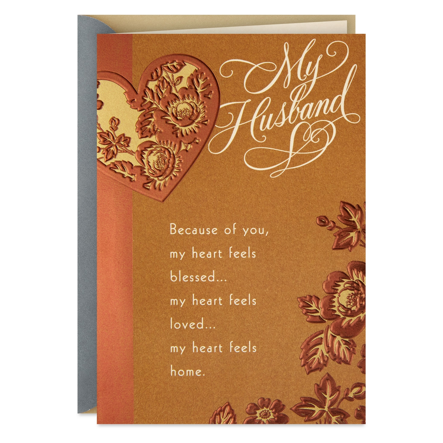 My Heart Feels Home Religious Birthday Card For Husband Greeting Cards Hallmark