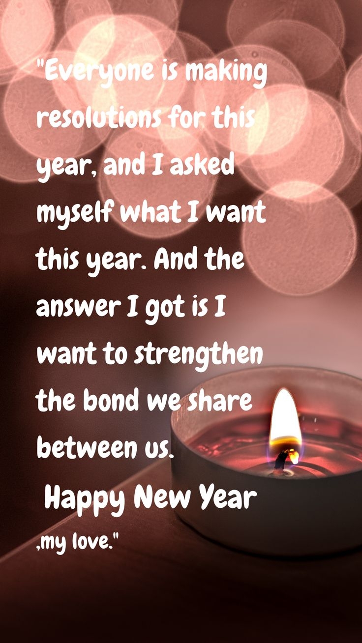 My Love New Year Image Wishes