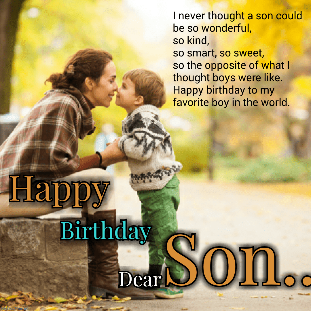 My Son Birthday Message What Can I Write To My Son On His 50th Birthday Quotes Free Math My Son Birthday Quotes From Mother