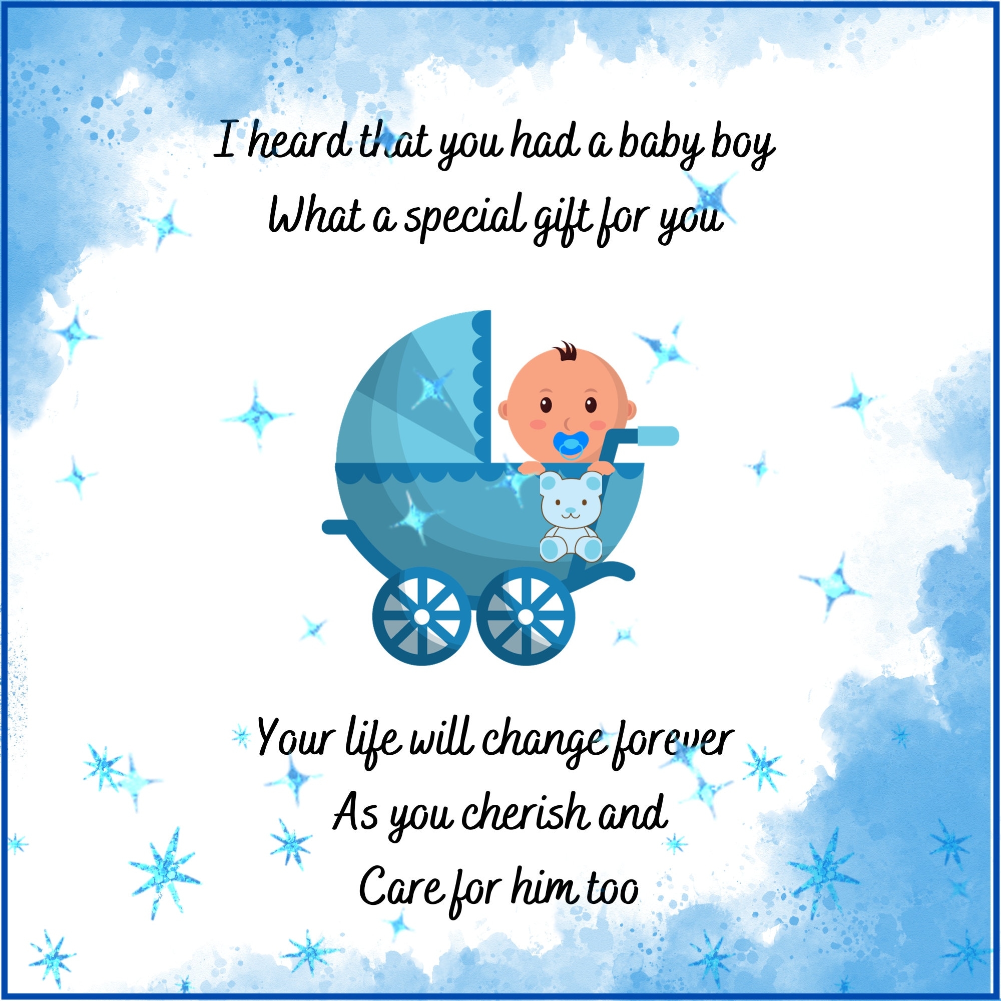 New Baby Boy Wishes To Parents