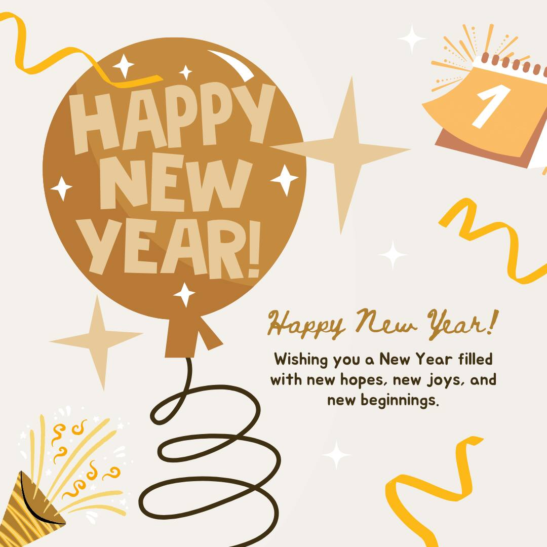 New Year Greetings 2025 Top 50 Happy New Year Wishes Images Greetings Quotes To Share With Your Friends And Family