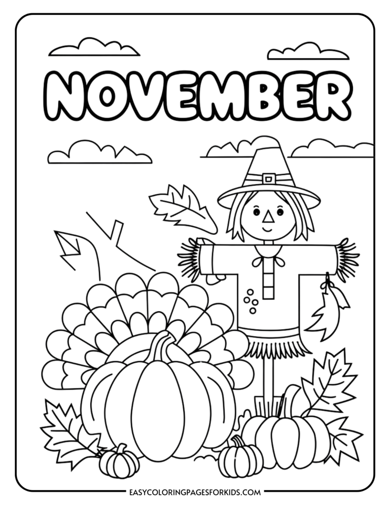 Coloring Pages For November