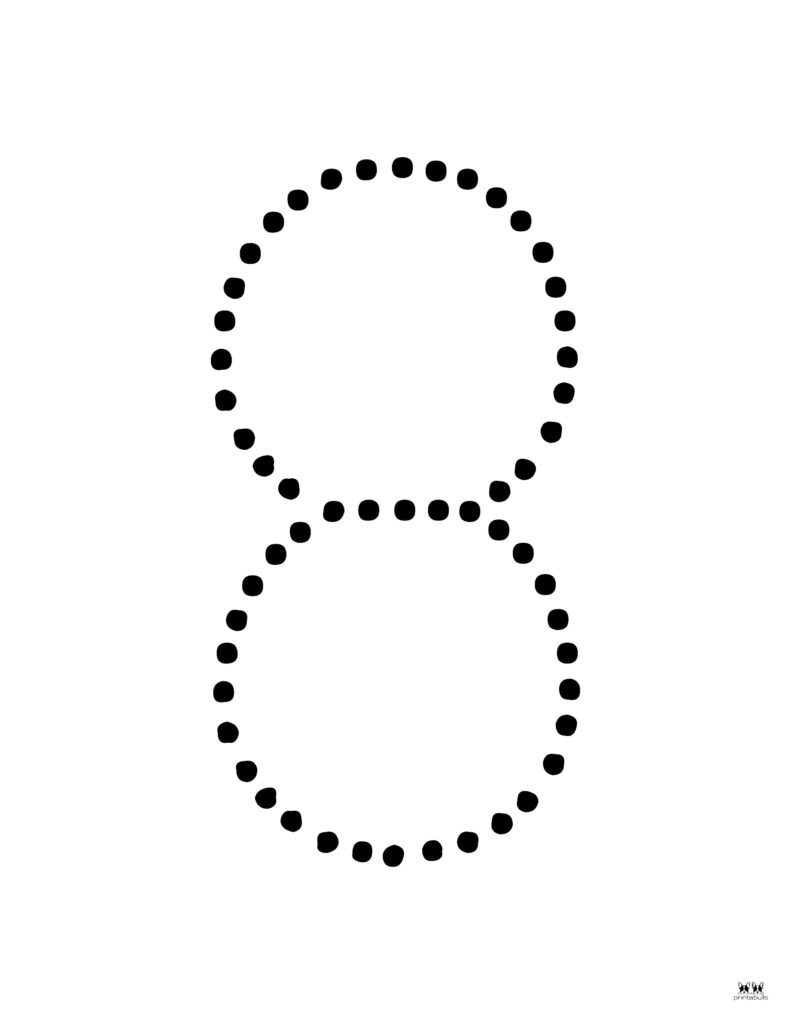 Number 8 Tracing Worksheets 15 FREE Pages Printabulls