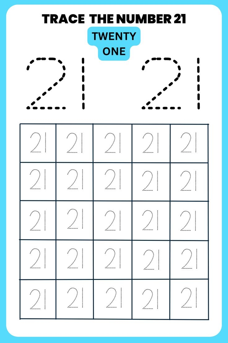 Numbers Worksheets