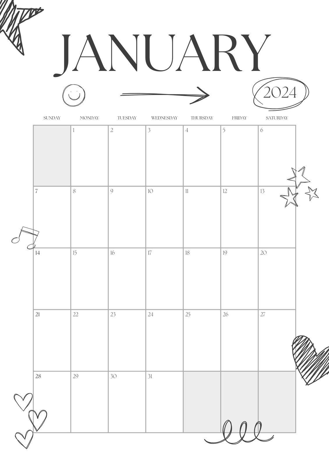 Page 3 Free Printable Cute Planner Templates To Edit Online Canva