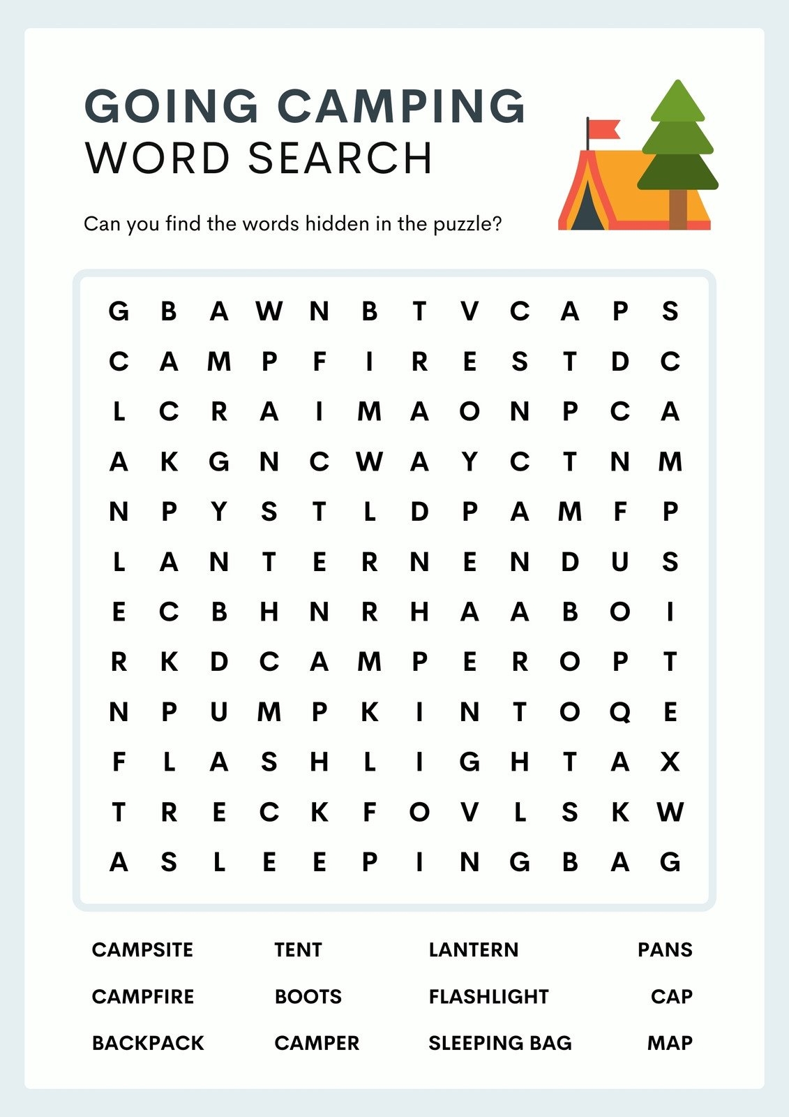 Page 4 Free Printable Word Search Worksheet Templates Canva