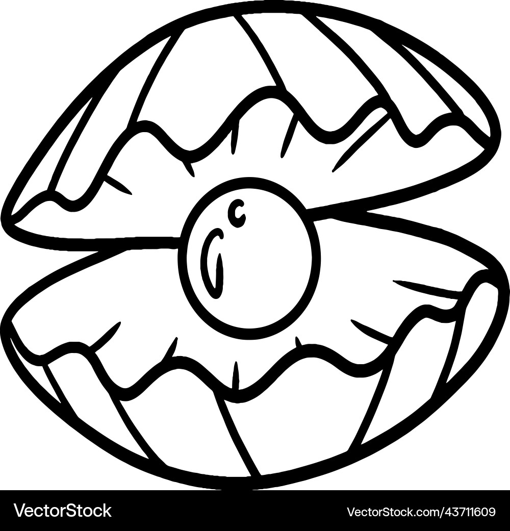 Sea Shells Coloring Pages