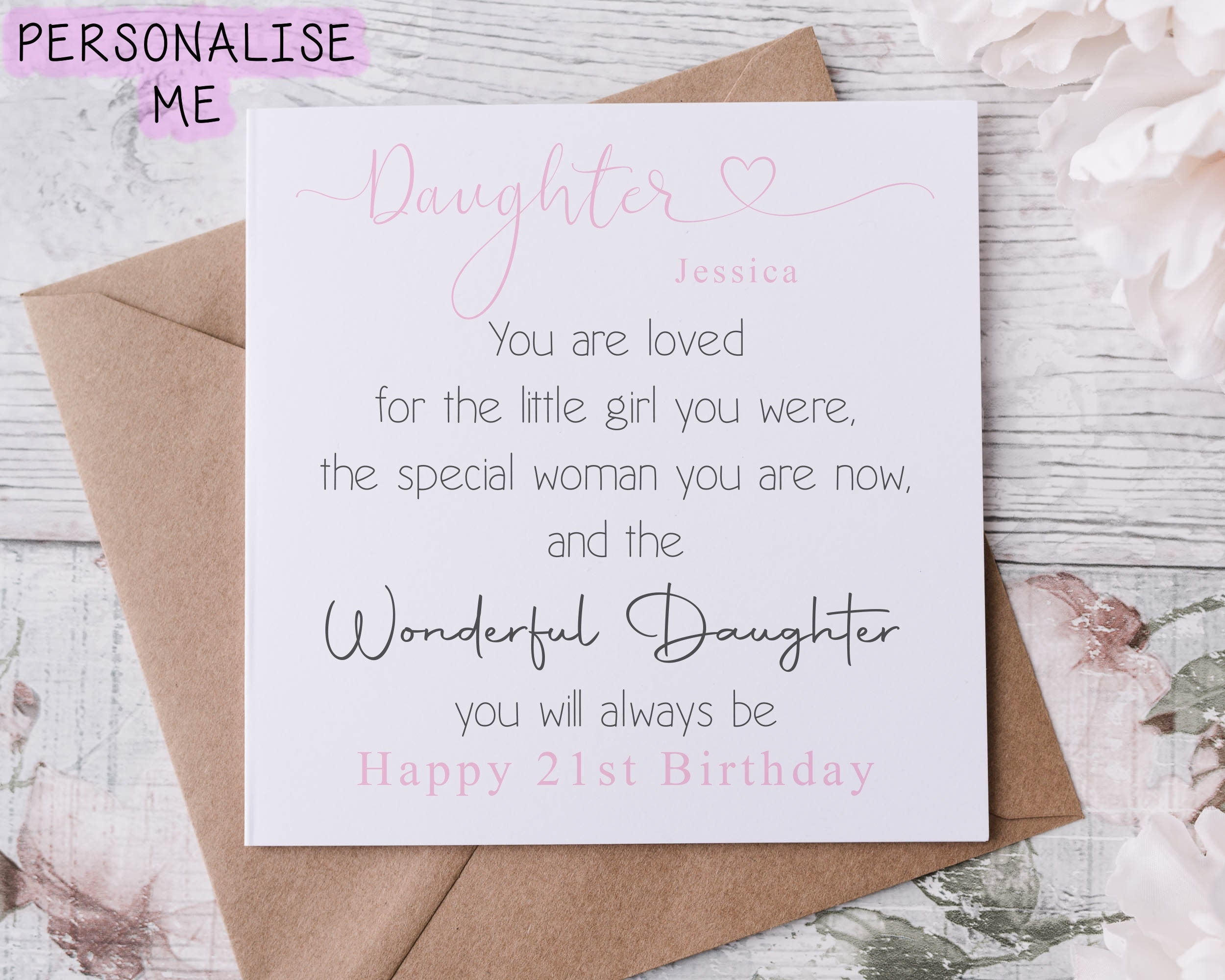 21st birthday wishes for daughter