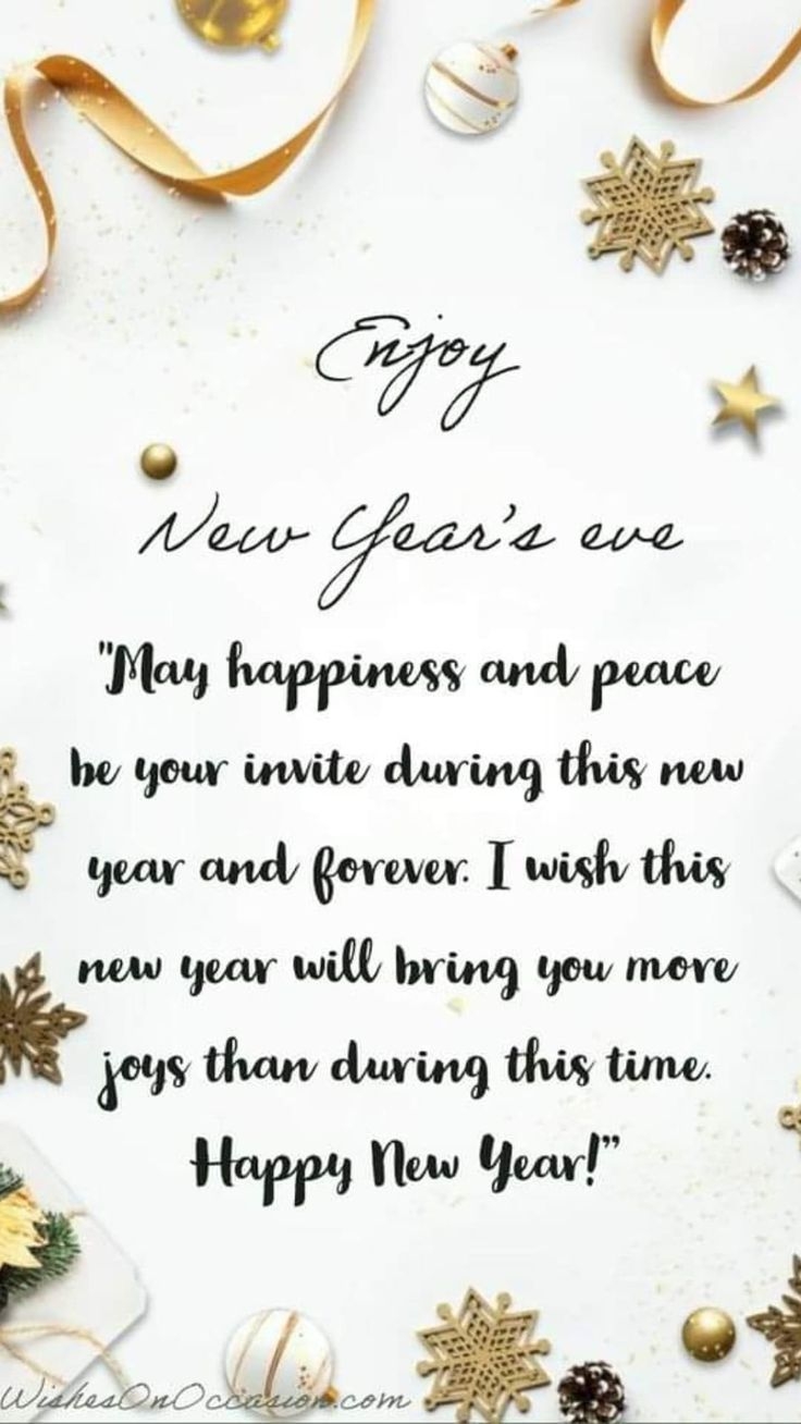 Pin By Dina Burke On Just Because I Like It New Year Wishes Quotes Happy