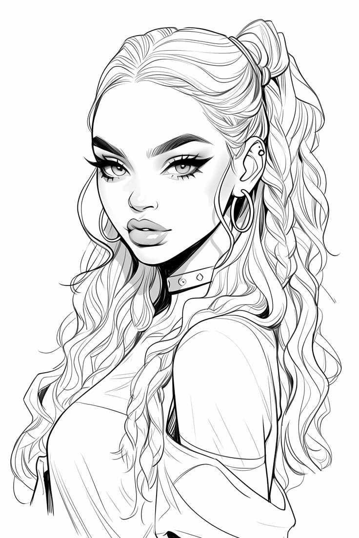 People Coloring Book Pages