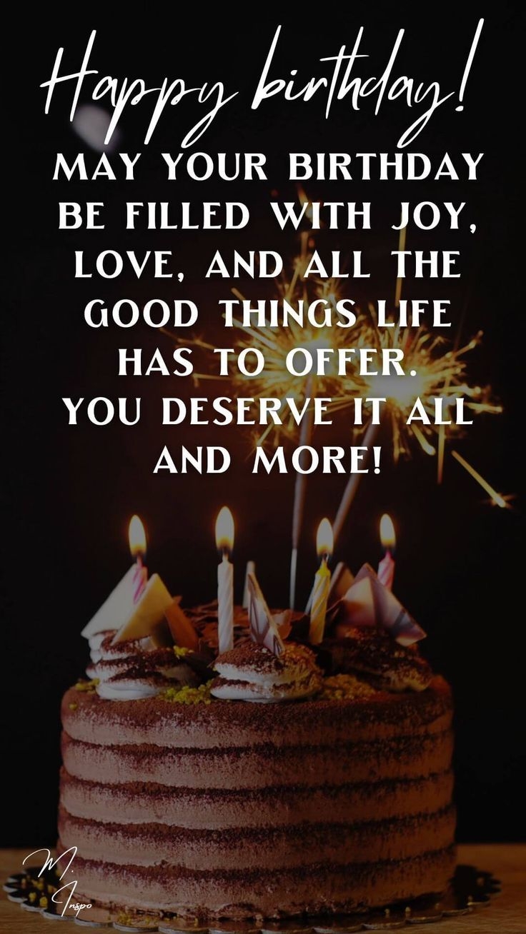Pin By Miriam Torres On Quotes Pics Short Happy Birthday Wishes Happy Birthday Brother Happy Birthday Wishes Quotes