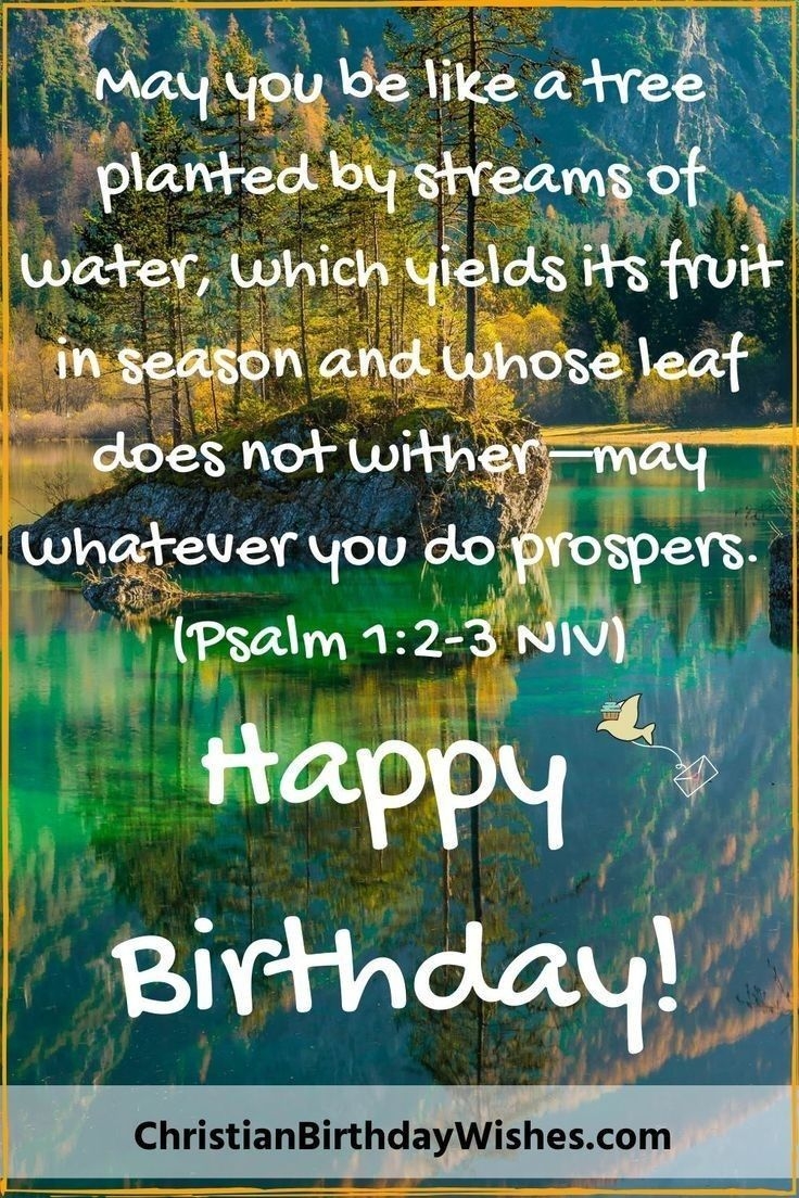 happy birthday wishes bible verse