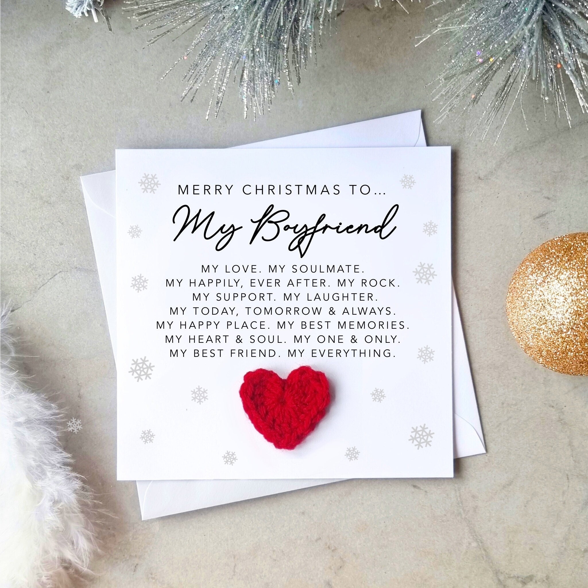 christmas card wishes for boyfriend