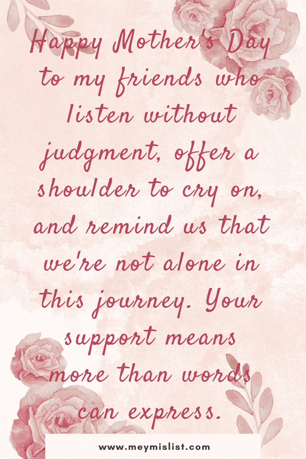 mother's day wishes for a friend