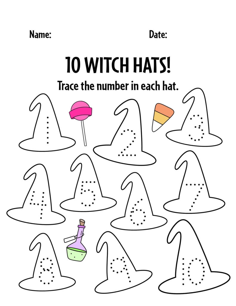 Preschool Halloween Printables For Free The Hollydog Blog