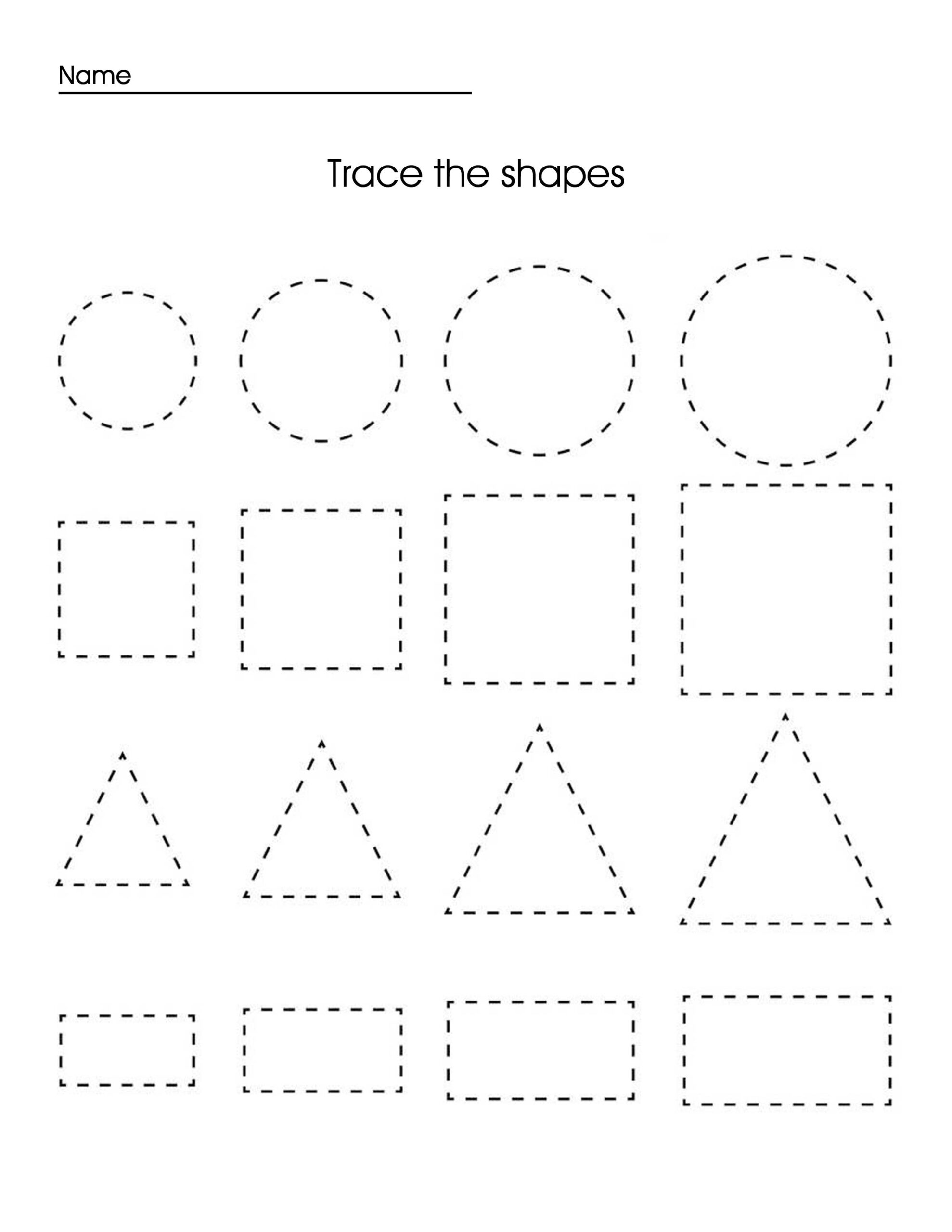 Preschool Tracing Worksheets amp Coloring Pages Create Play Travel Worksheets Library