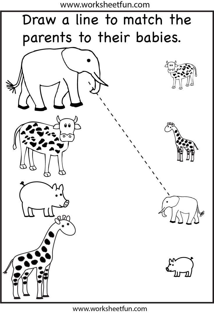 Worksheets For Two Year Olds
