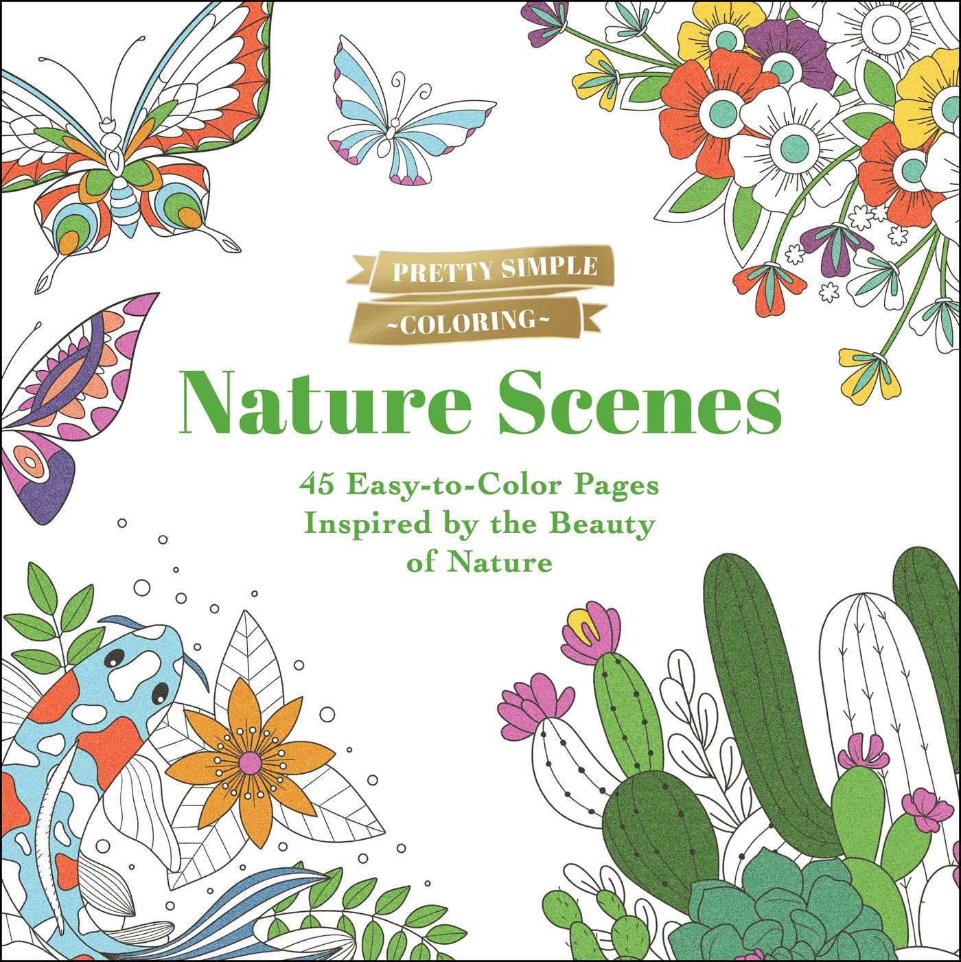 nature coloring book pages nature coloring book pages