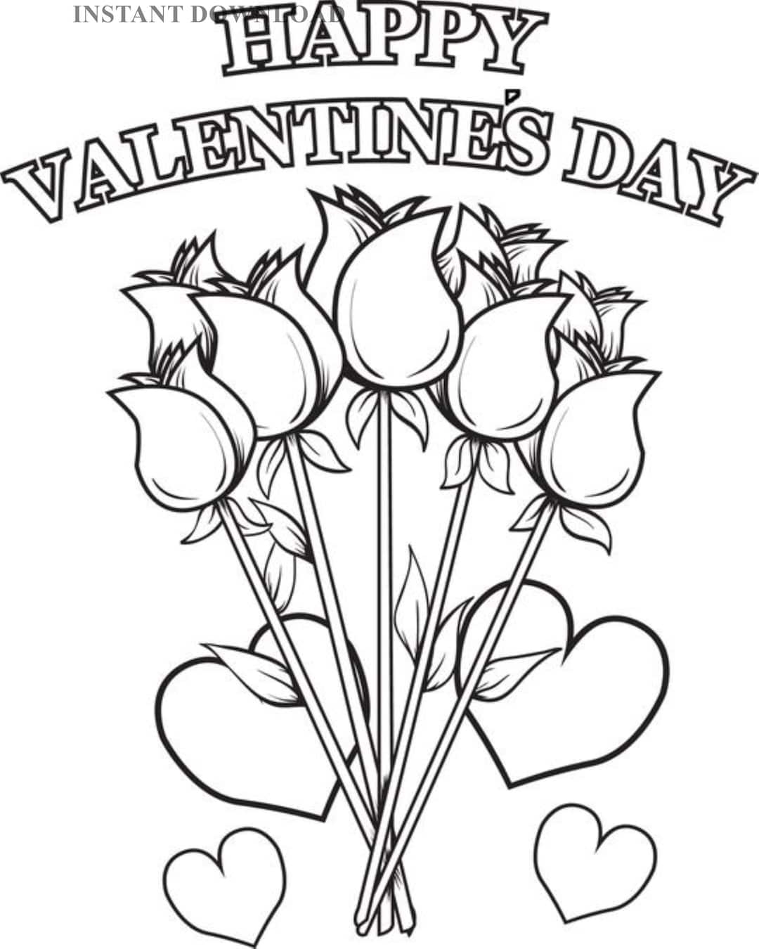 Coloring Pages Valentines Day
