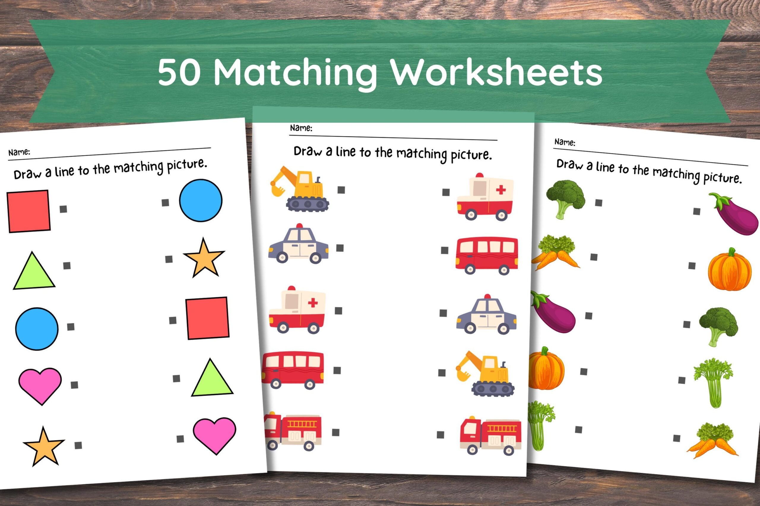 Handmade Worksheets For Kindergarten