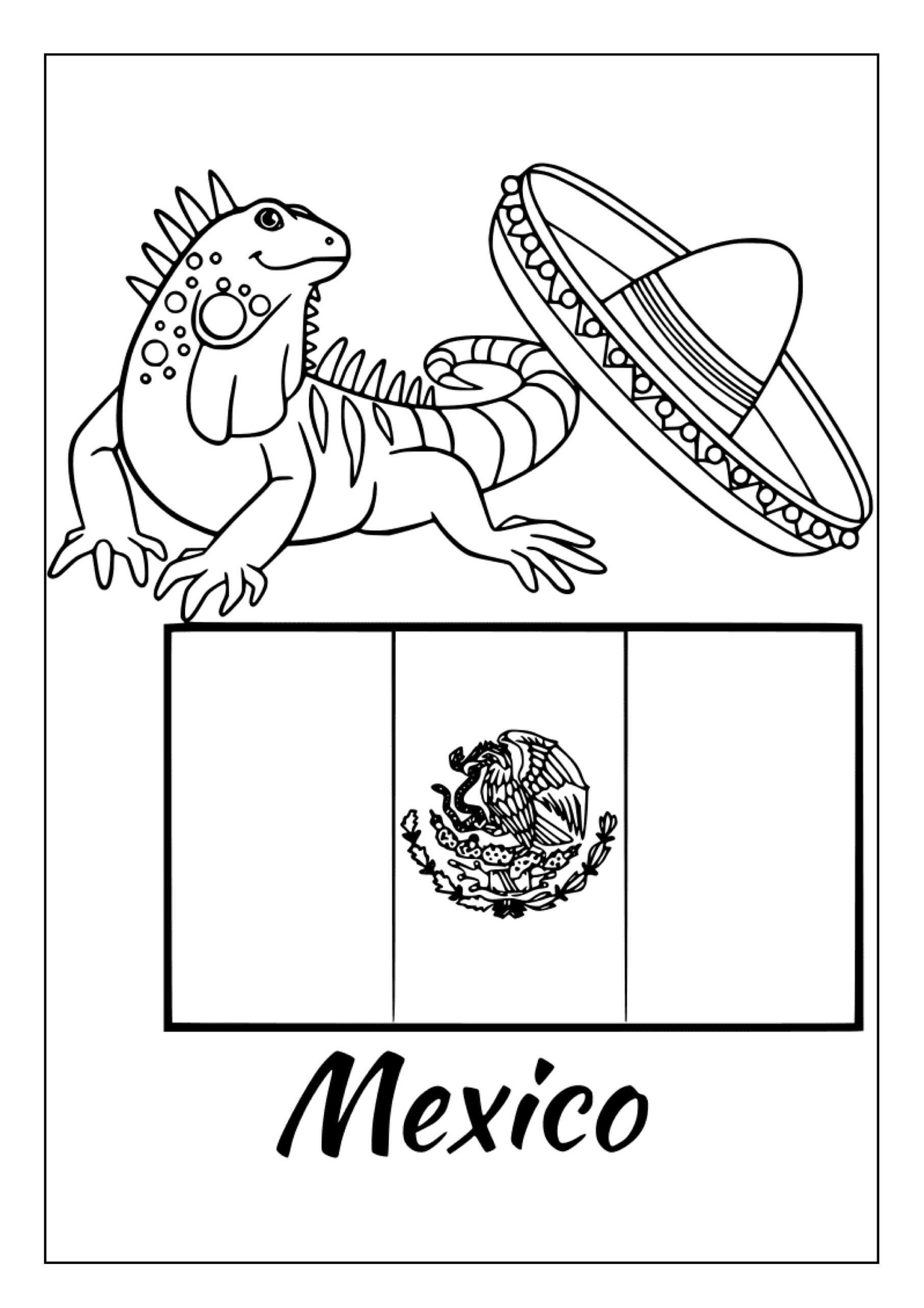 Printable Mexico Coloring Pages For Kids Adults 30 Pages Instant Digital Download PDF Printable Mexican Culture Coloring Sheets Etsy