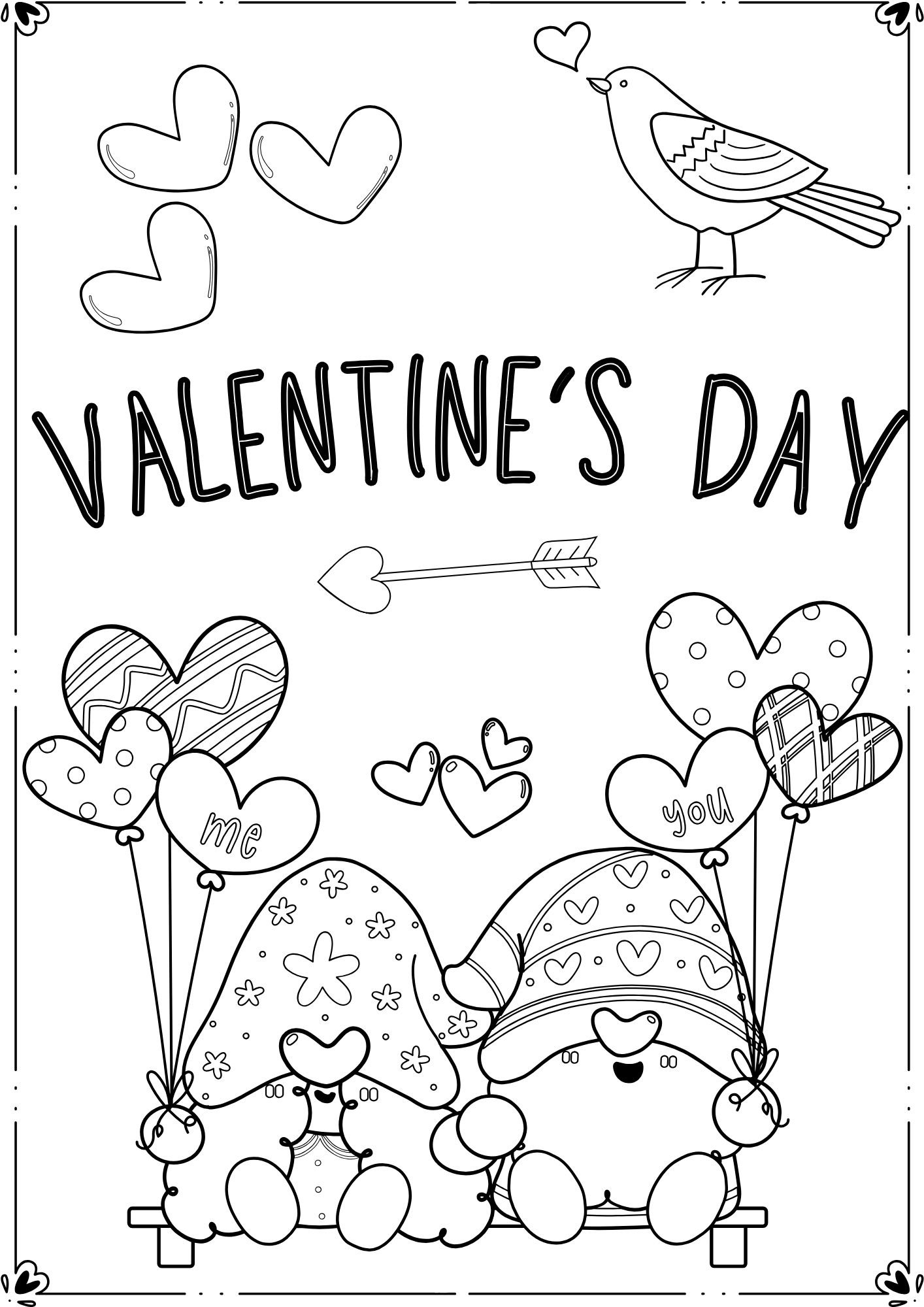 Printable Valentine s Day Coloring Pages Payhip Printable Valentine s Day Coloring Pages Payhip