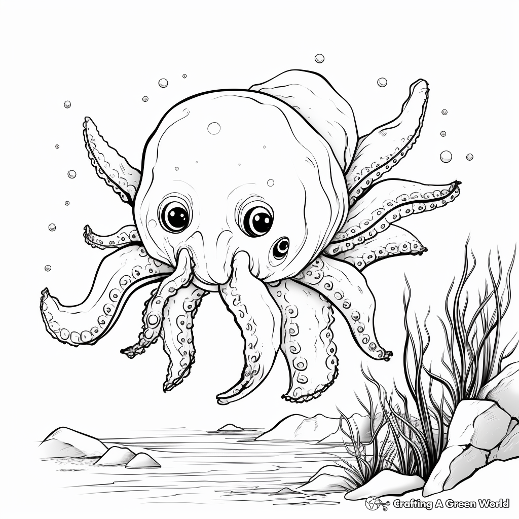 coloring pages ocean creatures