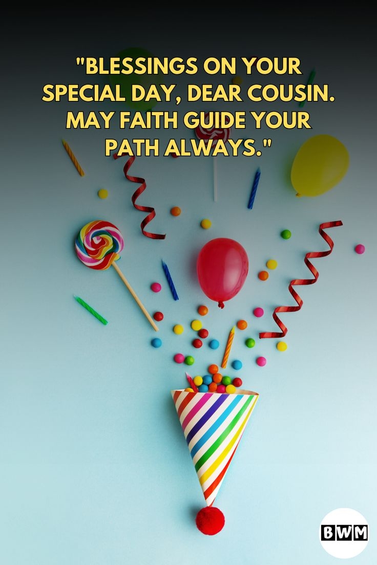 Religious Birthday Wishes For Cousin