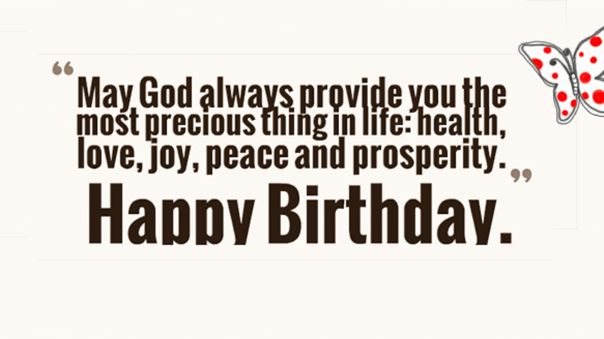 Religious Spiritual Happy Birthday Wishes Greetings HubPages