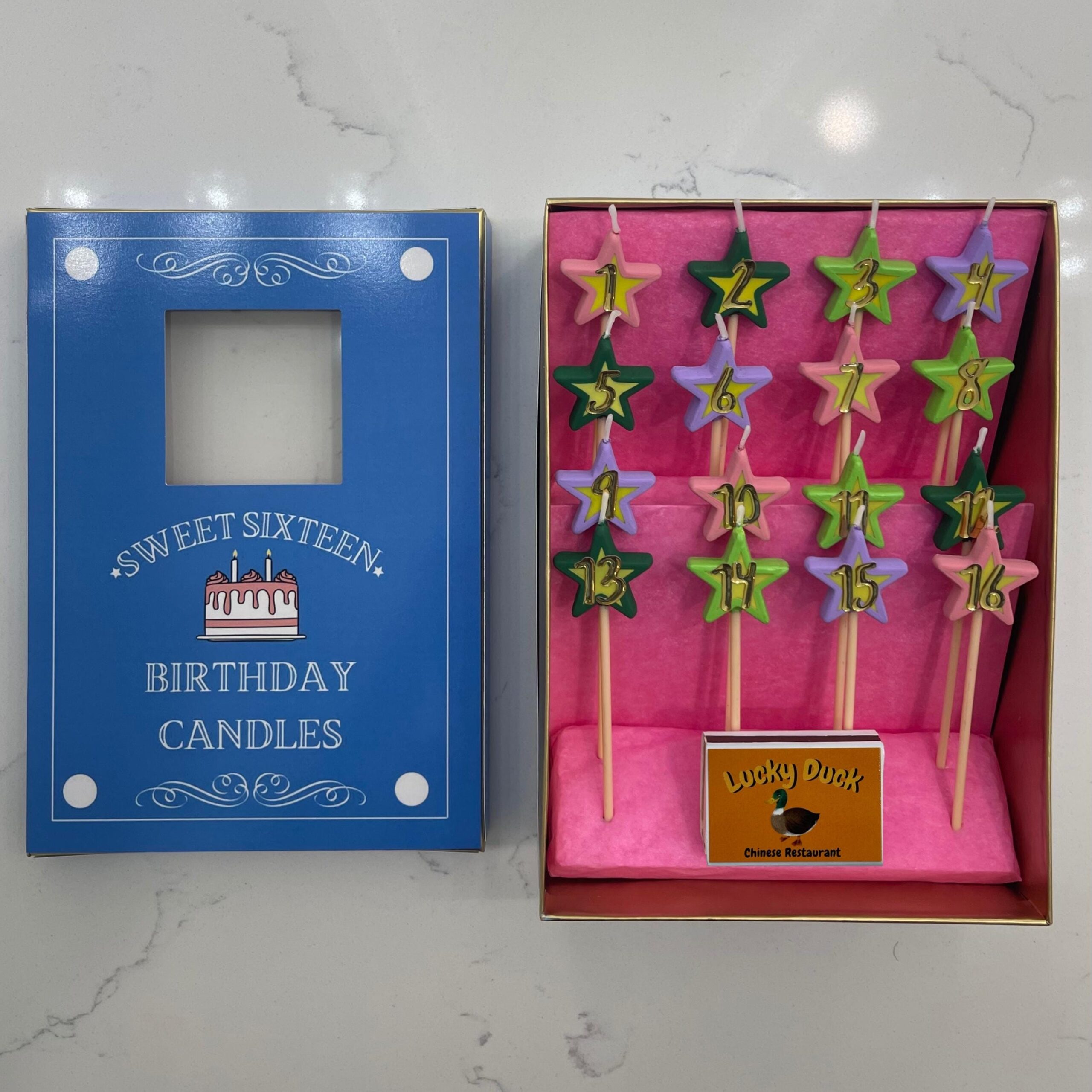 RESERVED 16 Wishes Birthday Candles Box Etsy Finland