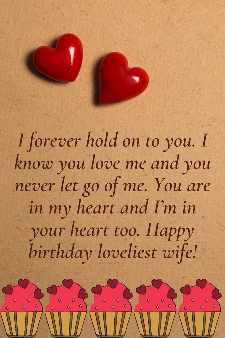 Romantic Birthday Wishes For Wife