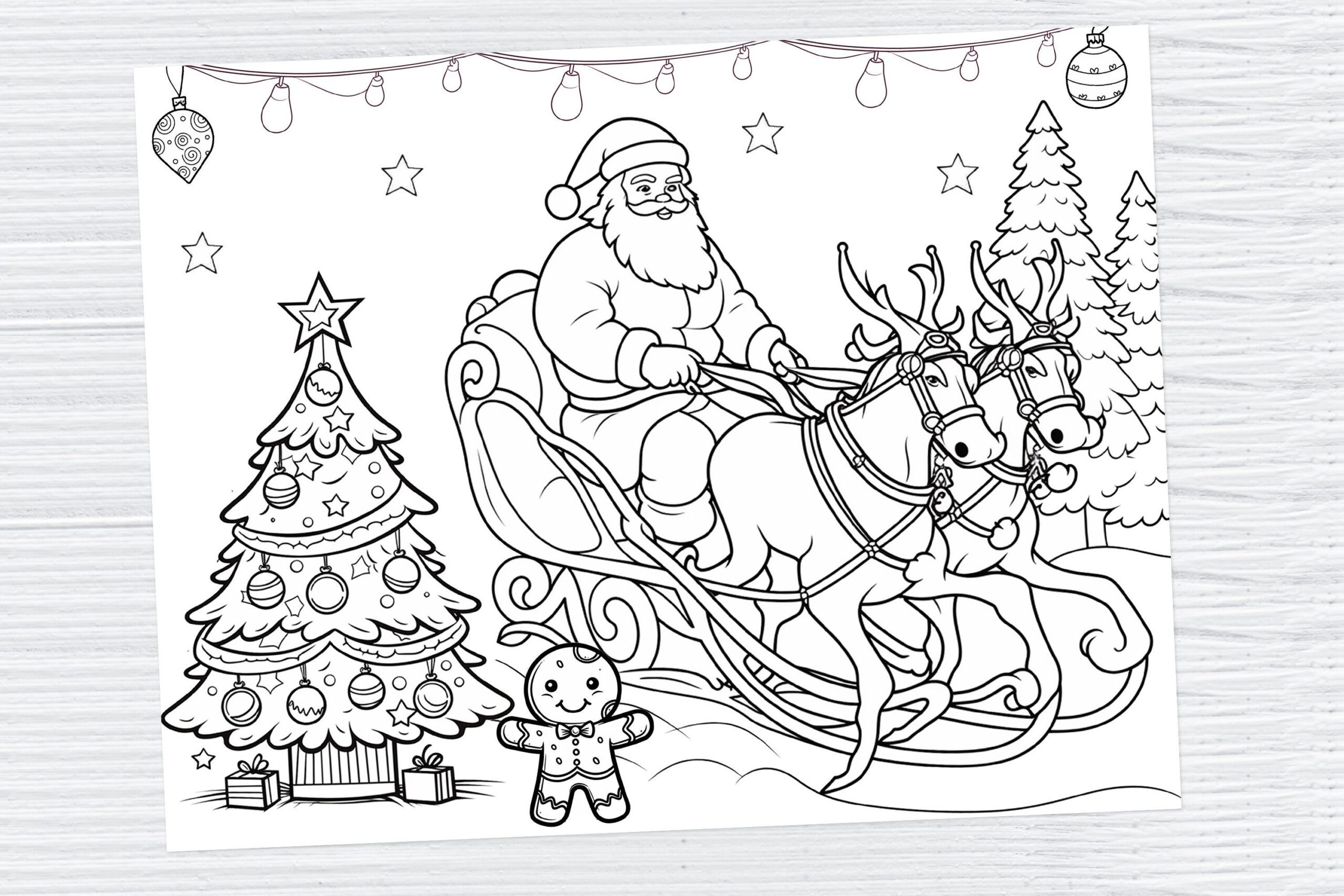 Santa Claus And Reindeer Christmas Coloring Page Printable Kids Christmas Dinner Placemat Holiday Party Coloring Sheet Instant Download Etsy Santa Claus And Reindeer Christmas Coloring Page Printable Kids Christmas Dinner Placemat Holiday Party Coloring Sheet Instant Download Etsy