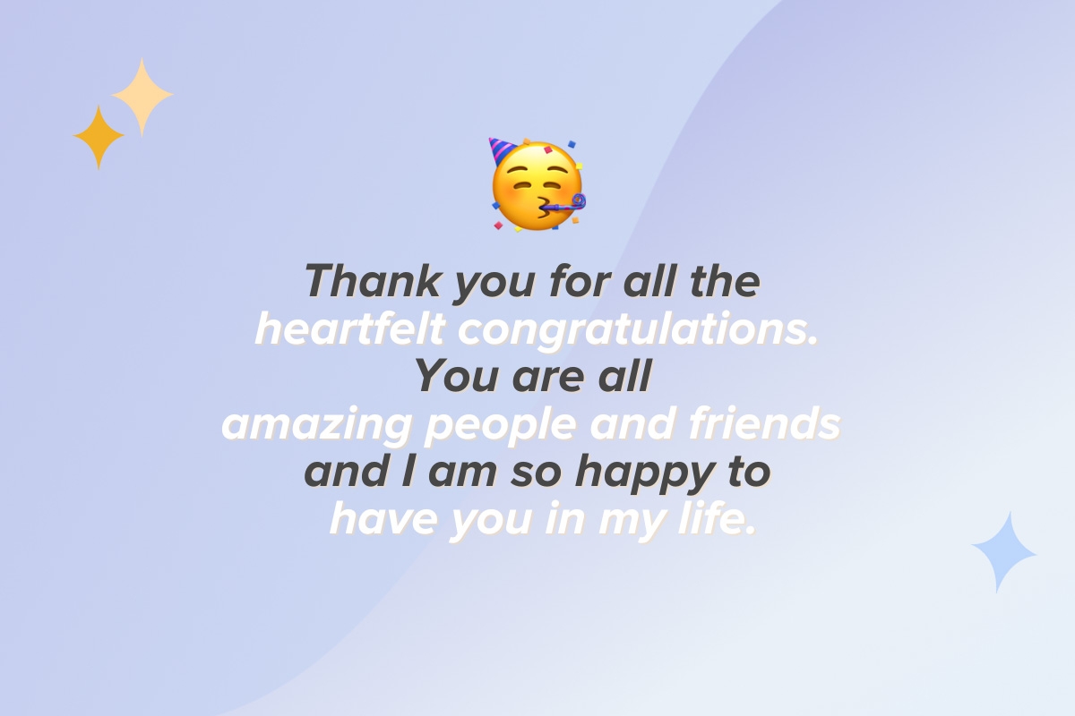 Birthday Wishes Thanking Reply