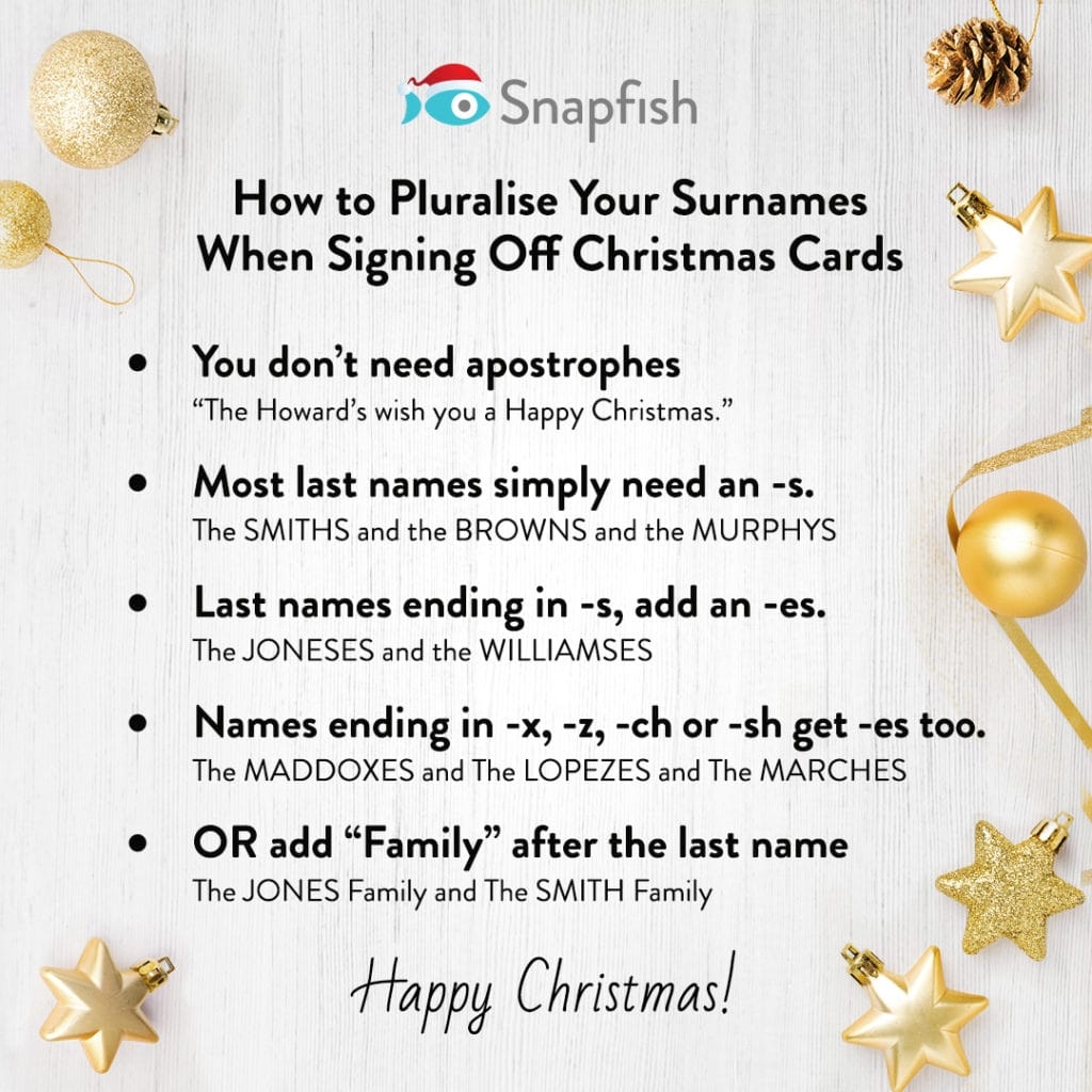 Season s Greetings What To Write In Your 2022 Christmas Cards Snapfish UK